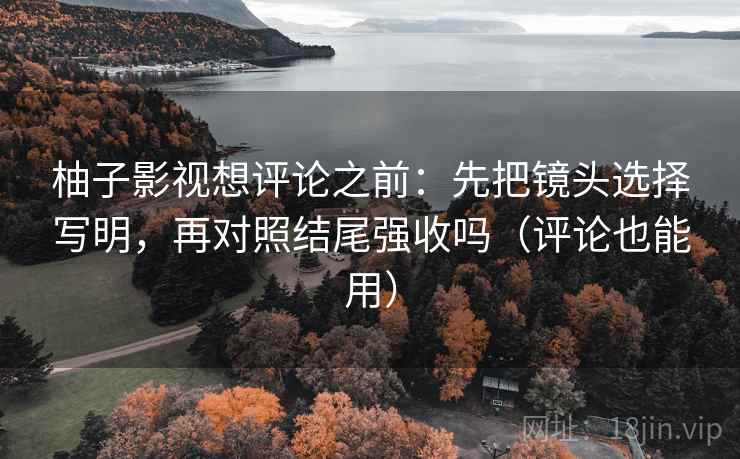 柚子影视想评论之前：先把镜头选择写明，再对照结尾强收吗（评论也能用）